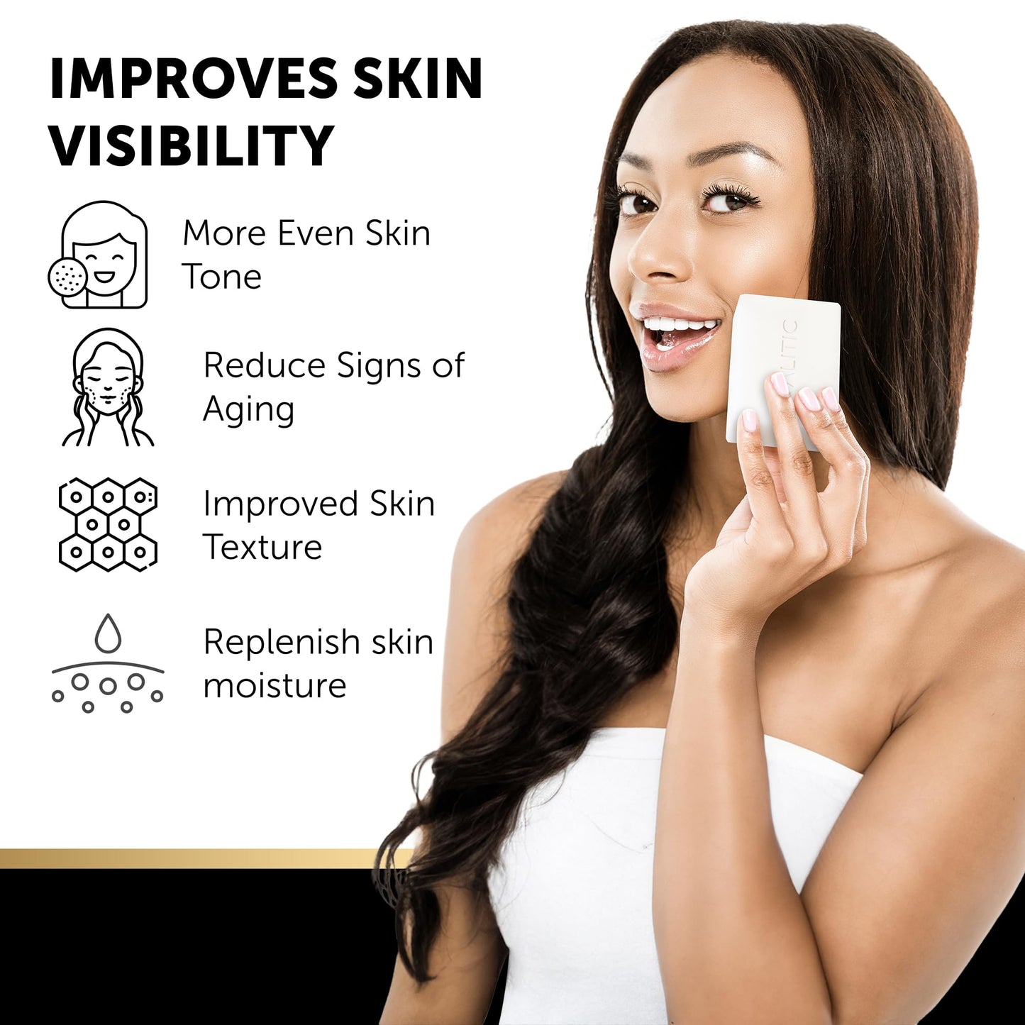 VALITIC Snail Mucin Cleanser Soap Bar with Turmeric and Kojic Acid Dark Spot Corrector – Anti Aging and Purifying Skin Care Snail Secretion for Intense Hydration and Moisturization – 2 Pack