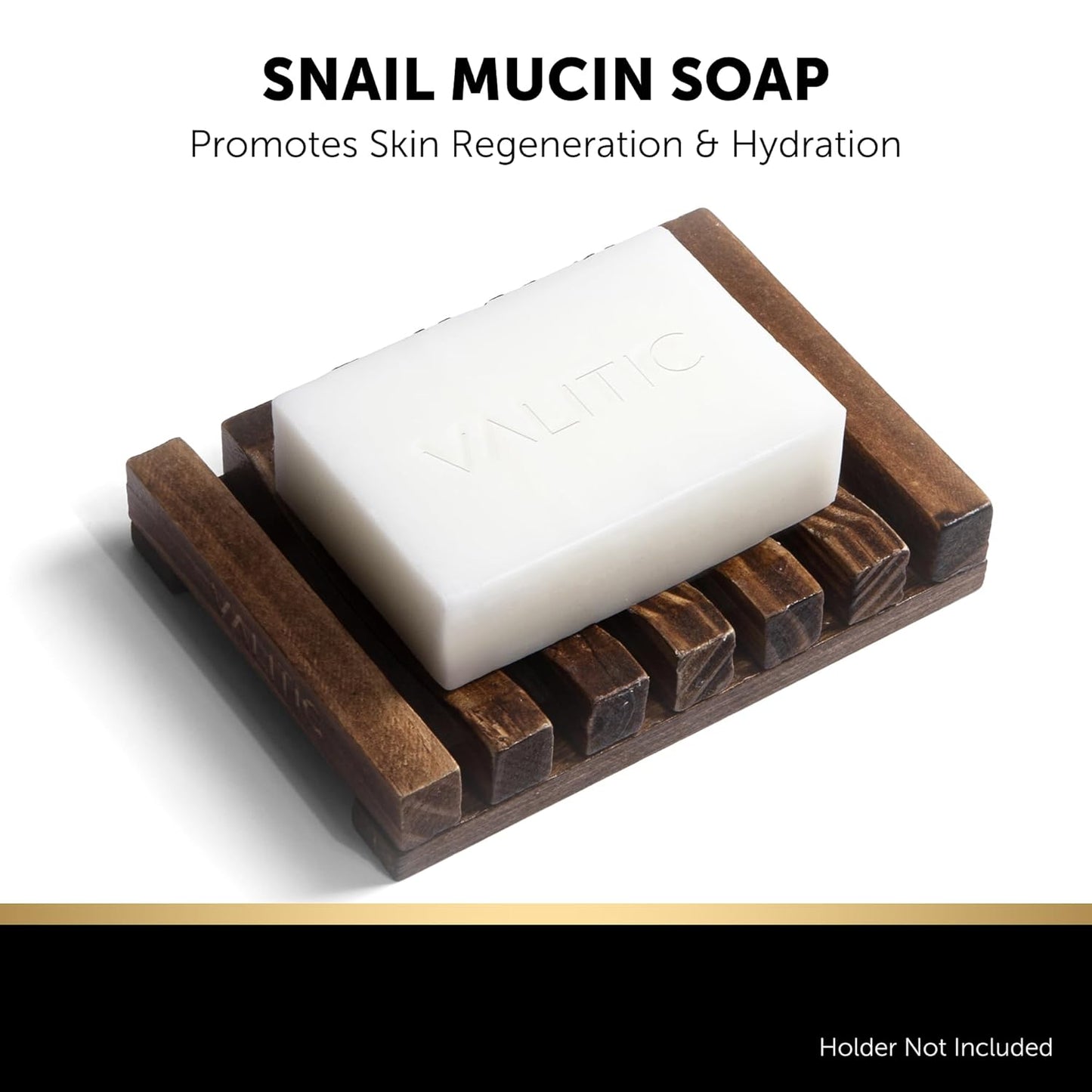 VALITIC Kojic Acid Soap Bars - Turmeric, Snail Mucin, Charcoal and Lemon - Holiday Skin Care Beauty Set Gift 4 Assorted Dark Spot Remover Soaps with Hyaluronic Acid, Vitamin C, Vitamin E, Shea Butter